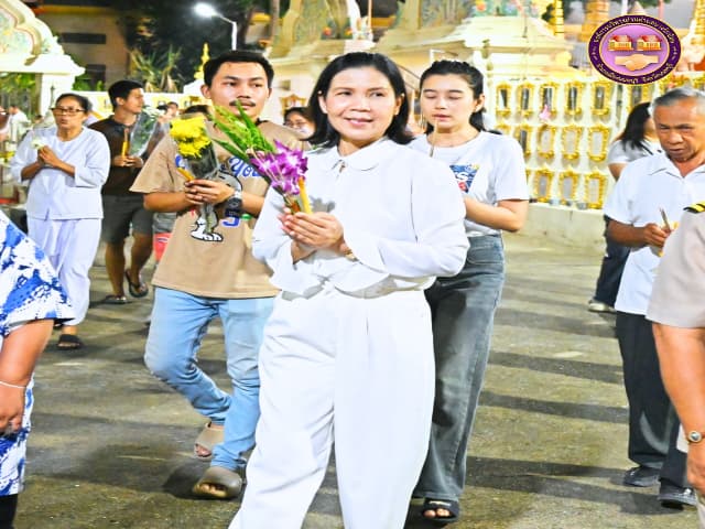 โครงการสืบสานประเพณีแห่เทียน และสวดมนต์ปฏิบัติธรรม เนื่องในวันเข้าพรรษาและวันอาสาฬหบูชา ประจำปี 2568 ภาพที่ 36