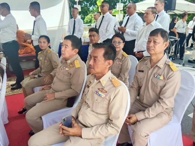 เข้าร่วมพิธีบวงสรวง-เบิกเนตร อัญเชิญองค์ครุฑประดิษฐาน ณ ที่ว่าการอำเภอเมืองนนทบุรีหลังใหม่ ภาพที่ 15