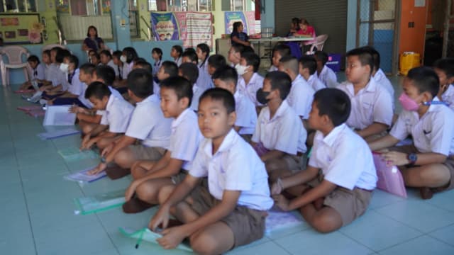 โครงการรณรงค์ต่อต้านโรคเอดส์ ประจำปี 2568 โรงเรียนป่าไม้อุทิศ ๙ ภาพที่ 9