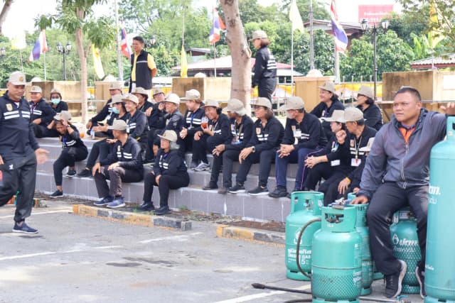 ครงการฝึกซ้อมแผนด้านการป้องกันและบรรเทาสาธารณภัย ประจำปี 2568 ภาพที่ 40