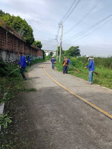 เจ้าหน้าที่กองสาธารณสุขและสิ่งแวดล้อมได้ดำเนินการปรับปรุงภูมิทัศน์ บริเวณซอยบัวคนึง หมู่ที่ 5 ภาพที่ 8