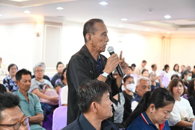 การประชุมประชาคมท้องถิ่น (ระดับชุมชน) เพื่อการจัดทำแผนพัฒนาท้องถิ่น ของเทศบาลเมืองบางรักน้อย ครั้งที่ 1/2569 หมู่ที่ 1,2,6 ภาพที่ 22