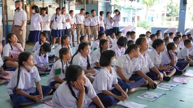 โครงการรณรงค์ต่อต้านโรคเอดส์ ประจำปี 2568 โรงเรียนป่าไม้อุทิศ ๙ ภาพที่ 11