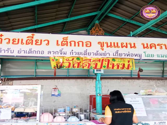 ตรวจสถานประกอบการในตำบล ตามโครงการร้านค้าปลอดภัยไร้สารปนเปื้อน ประจำปี2568 ภาพที่ 4