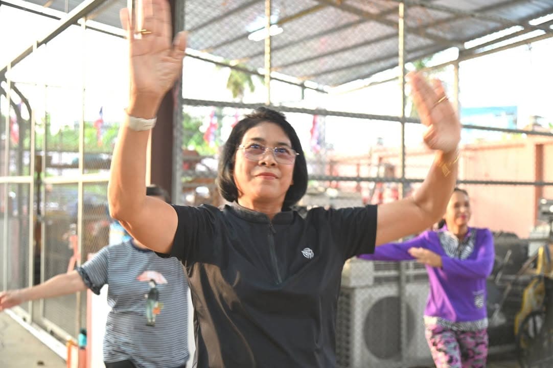 โครงการส่งเสริมสุขภาพประชาชนด้วยการออกกำลังกายเต้นแอโรบิก ประจำปี 2569 ภาพที่ 3