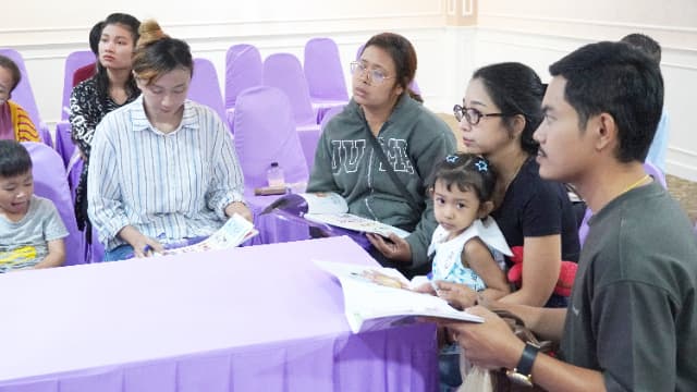 โครงการ"เริ่มต้นที่พ่อแม่ หยุดให้จอเลี้ยงลูก" ศูนย์พัฒนาเด็กเล็กป่าไม้อุทิศ๙ ภาพที่ 37