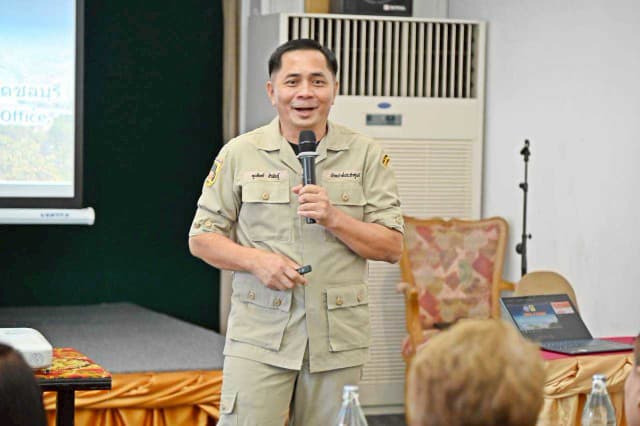 โครงการฝึกอบรมและทบทวนอาสาสมัครป้องกันภัยฝ่ายพลเรือน(อปพร)ประจำปี 2568 ภาพที่ 15