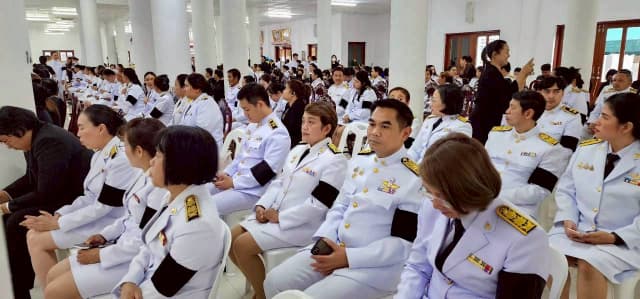 ร่วมพิธีบำเพ็ญกุศลสัตตมวาร ๗ วัน เพื่ออุทิศถวายเป็นพระราชกุศลแด่ สมเด็จพระนางเจ้าสิริกิติ์ พระบรมราชินีนาถ พระบรมราชชนนีพันปีหลวง ภาพที่ 3