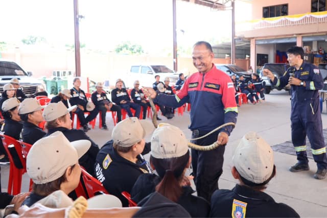 ครงการฝึกซ้อมแผนด้านการป้องกันและบรรเทาสาธารณภัย ประจำปี 2568 ภาพที่ 10