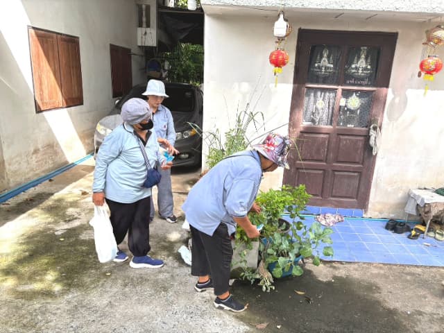 โครงการ"รณรงค์ป้องกันโรคไข้เลือดออก" ณ โรงพยาบาลส่งเสริมสุขภาพตำบลบางรักน้อย หมู่ 6 ภาพที่ 13