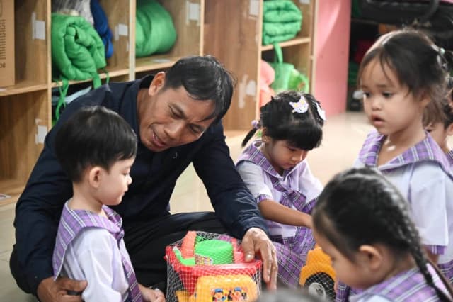 พิธีไหว้ครู ประจำปีการศึกษา 2569 ศูนย์พัฒนาเด็กเล็กในสังกัดเทศบาลเมืองบางรักน้อย ภาพที่ 5