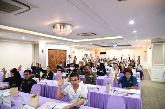 การประชุมประชาคมระดับเมือง เพื่อจัดทำแผนพัฒนาท้องถิ่น (พ.ศ.2571-2575) ภาพที่ 36