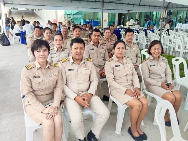เข้าร่วมพิธีบวงสรวง-เบิกเนตร อัญเชิญองค์ครุฑประดิษฐาน ณ ที่ว่าการอำเภอเมืองนนทบุรีหลังใหม่ ภาพที่ 8