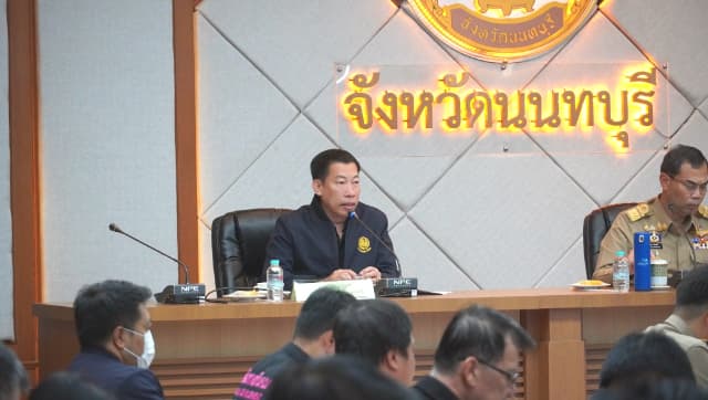 ประชุมผู้บริหารองค์กรปกครองส่วนท้องถิ่น ณ ศาลากลางจังหวัดนนทบุรี ครั้งที่ 3/2569 ภาพที่ 10
