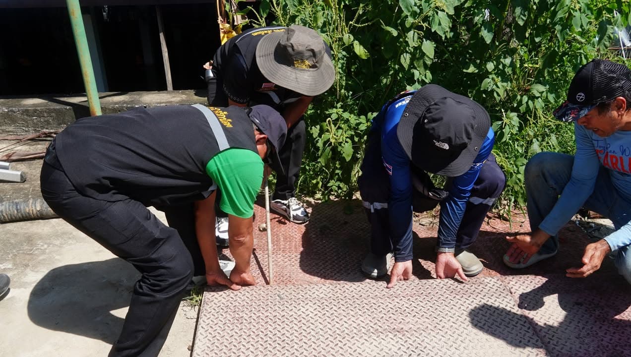 เทศบาลเมืองบางรักน้อยลงพื้นที่ตรวจสอบระบบระบายน้ำ ป้องกันและเตรียมความพร้อมรับสถานการณ์น้ำท่วม ภาพที่ 9