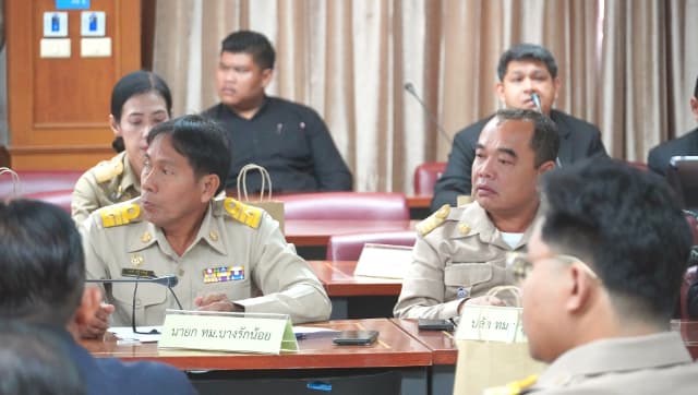 ประชุมผู้บริหารองค์กรปกครองส่วนท้องถิ่น ณ ศาลากลางจังหวัดนนทบุรี ครั้งที่ 3/2569 ภาพที่ 18