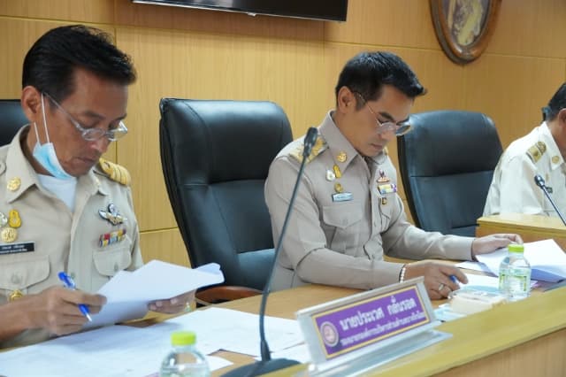 การประชุมสภาองค์การบริหารส่วนตำบลบางรักน้อย สมัยวิสามัญ สมัยที่ 2 ประจำปี 2566 ภาพที่ 1