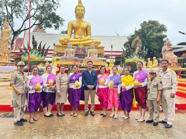 โครงการสร้างความปรองดองสมานฉันท์โดยใช้หลักธรรมทางพระพุทธศาสนา"หมู่บ้านศีล 5" ภาพที่ 30