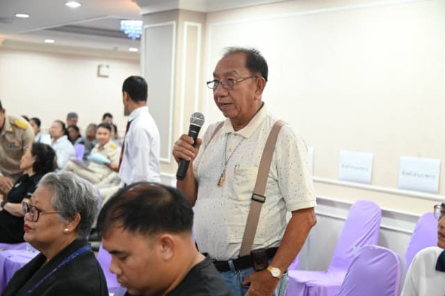 การประชุมประชาคมท้องถิ่น (ระดับชุมชน) เพื่อการจัดทำแผนพัฒนาท้องถิ่น ของเทศบาลเมืองบางรักน้อย ครั้งที่ 1/2569 หมู่ที่ 1,2,6 ภาพที่ 25