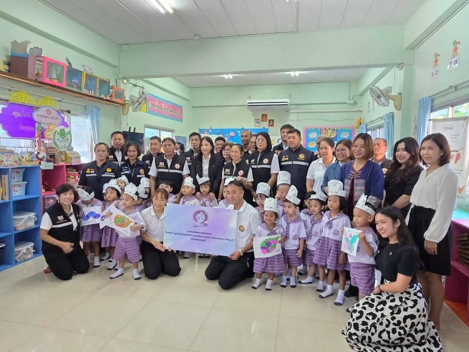 กองทุนพัฒนาเด็กชนบทในพระราชูปถัมภ์ฯ จังหวัดนนทบุรี ลงพื้นที่ตรวจเยี่ยมเด็กเล็ก ณ ศูนย์พัฒนาเด็กเล็กวัดบางรักน้อย ภาพที่ 17