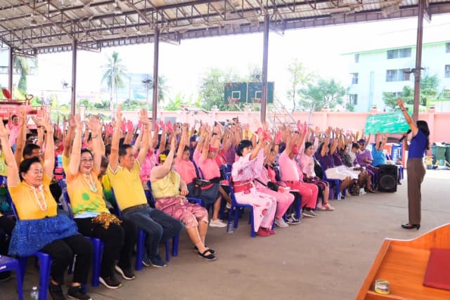 โครงการ "ร่วมกิจกรรม ร่วมใจ เพื่อผู้สูงวัยบางรักน้อย" ประจำปี 2568 ภาพที่ 68