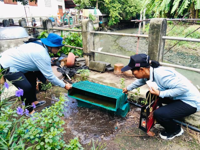 โครงการ"รณรงค์ป้องกันโรคไข้เลือดออก" ณ โรงพยาบาลส่งเสริมสุขภาพตำบลบางรักน้อย หมู่ 3 ภาพที่ 28