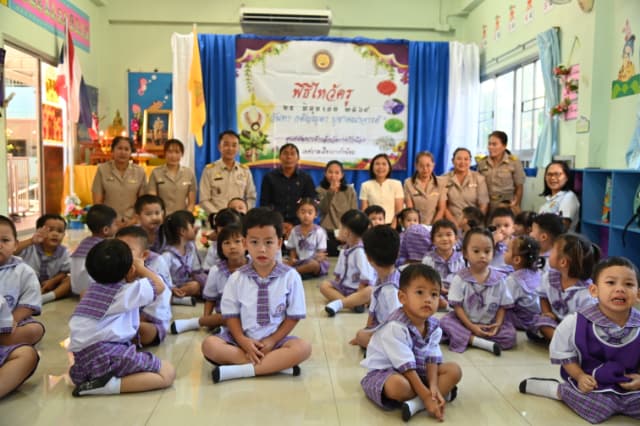 พิธีไหว้ครู ประจำปีการศึกษา 2569 ศูนย์พัฒนาเด็กเล็กในสังกัดเทศบาลเมืองบางรักน้อย ภาพที่ 28