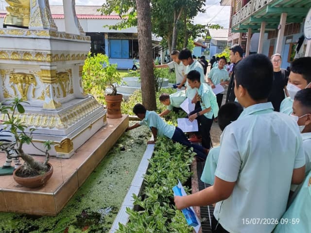 โครงการอบรมรณรงค์ป้องกันโรคไข้เลือดออก ณ โรงเรียนป่าไม้อุทิศ 9 ภาพที่ 5