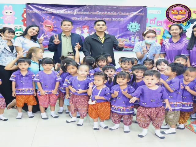โครงการเฝ้าระวังการเเพร่ระบาดโรคติดต่อ/โรคอุบัติใหม่ ประจำปีงบประมาณ 2568 ณ ศูนย์พัฒนาเด็กเล็กป่าไม้อุทิศ๙ จังหวัดนนทบุรี ภาพที่ 5