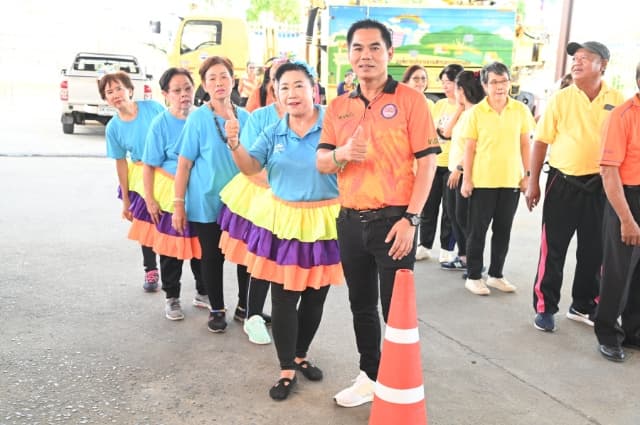 โครงการ ร่วมกิจกรรมร่วมใจเพื่อผู้สูงวัยบางรักน้อย ประจำปีงบประมาณ 2567 ภาพที่ 9