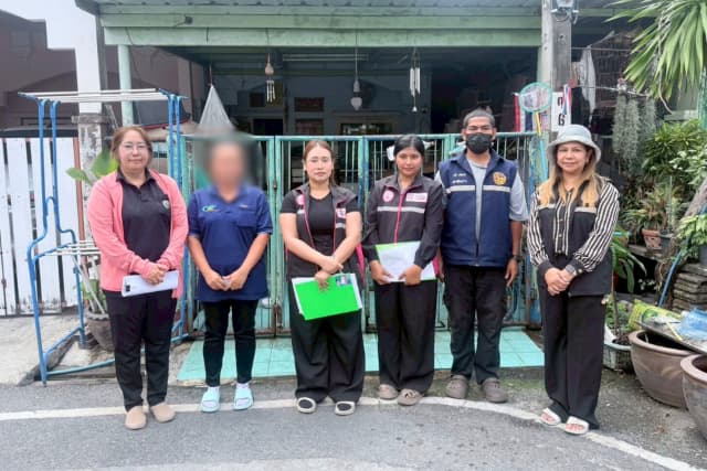เยี่ยมบ้านติดตามการให้ความช่วยเหลือเด็กแรกเกิดในพื้นที่ ภาพที่ 5