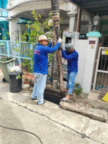 กองสาธารณสุขและสิ่งแวดล้อม ดำเนินการดูดลอกท่อระบายน้ำ หมู่บ้านนันทนาการ์เด้นท์ 2 ภาพที่ 8