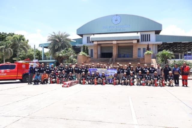 โครงการฝึกอบรมและทบทวนอาสาสมัครป้องกันภัยฝ่ายพลเรือน(อปพร)ประจำปี 2568 ภาพที่ 47
