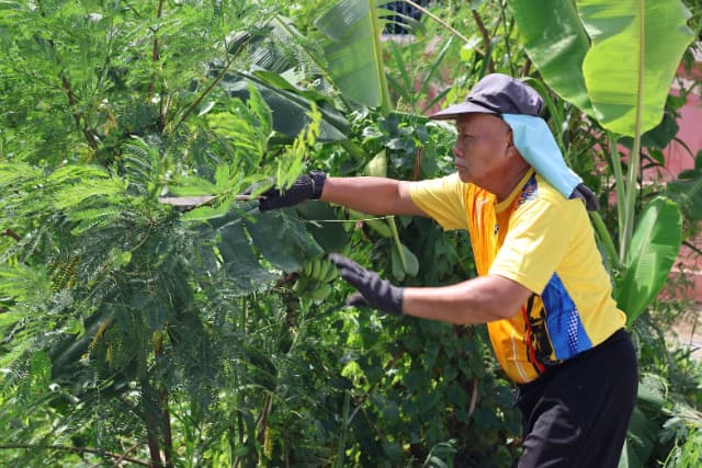 โครงการรณรงค์ส่งเสริมเพื่อรักษาสภาพแวดล้อมภายในตำบล ภาพที่ 22