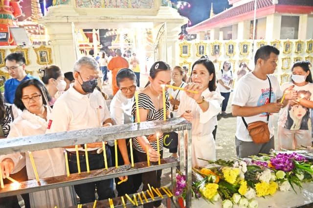 โครงการสืบสานประเพณีแห่เทียน และสวดมนต์ปฏิบัติธรรม เนื่องในวันเข้าพรรษาและวันอาสาฬหบูชา ประจำปี 2568 ภาพที่ 31