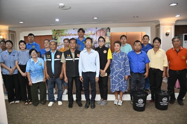 โครงการถังขยะอินทรีย์หรือขยะเปียกในครัวเรือน ประจำปีงบประมาณ 2567 ภาพที่ 8