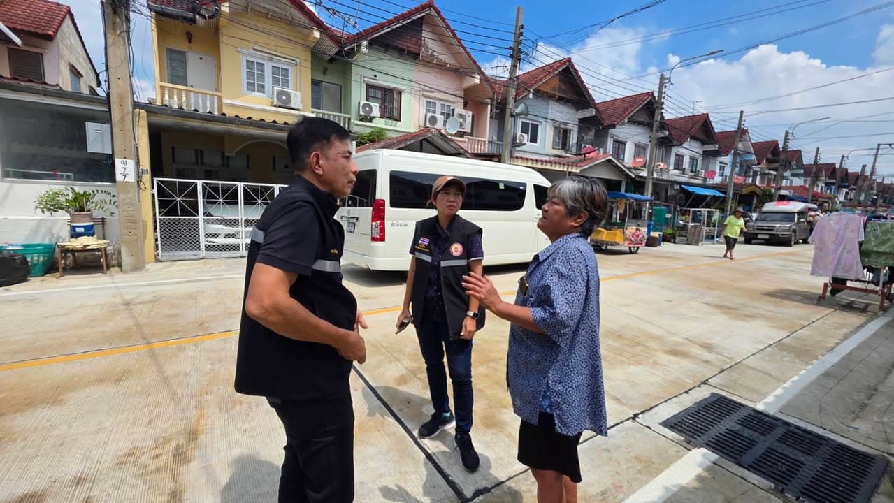 เทศบาลเมืองบางรักน้อยลงพื้นที่ตรวจสอบเครื่องสูบน้ำและท่อระบายน้ำ ภาพที่ 13