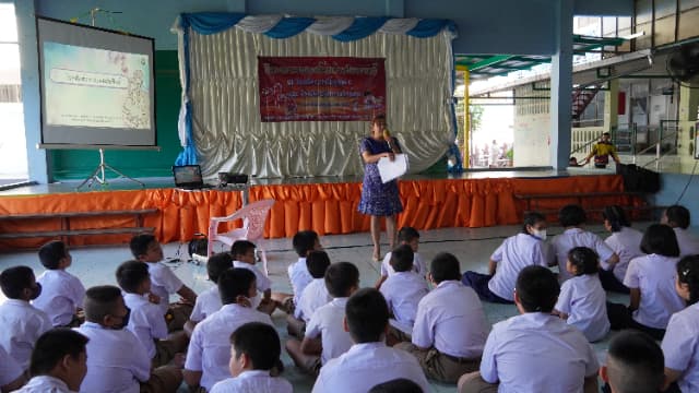 โครงการรณรงค์ต่อต้านโรคเอดส์ ประจำปี 2568 โรงเรียนป่าไม้อุทิศ ๙ ภาพที่ 10