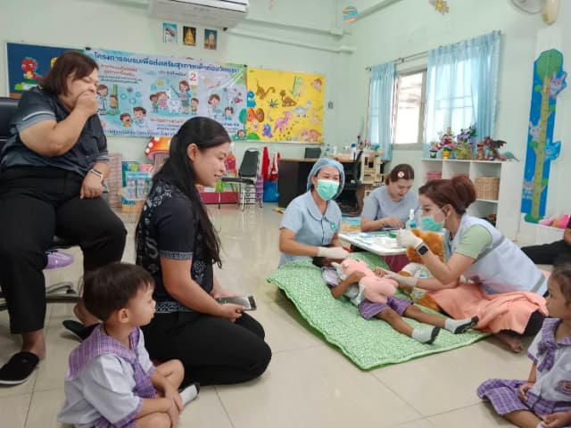 โครงการอบรมเพื่อส่งเสริมคุณภาพเด็กก่อนวัยเรียน ประจำปี 2569 ศูนย์พัฒนาเด็กเล็กโรงเรียนป่าไม้อุทิศ 9 ภาพที่ 13
