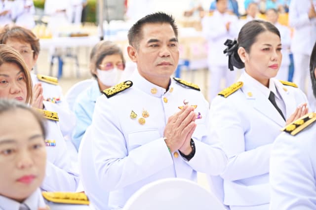 เข้าร่วมพิธีเจริญพระพุทธมนต์และทำบุญตักบาตรถวายพระราชกุศล เนื่องในโอกาสพระชนมพรรษาสมเด็จพระนางเจ้าสิริกิตติ์ พระบรมราชินีนาถ พระบรมราชชนนีพันปีหลวง วันแม่แห่งชาติ 12 สิงหาคม 2568 ภาพที่ 24