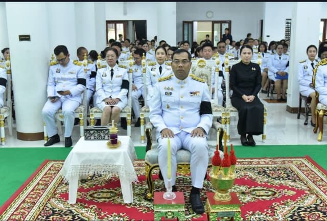 ร่วมพิธีบำเพ็ญกุศลสัตตมวาร (๗ วัน) เพื่ออุทิศถวายเป็นพระกุศล สมเด็จพระเจ้าลูกเธอ เจ้าฟ้าภัชรกิติยาภา นเรนทิราเทพยวดี กรมหลวงราชสาริณีสิริพัชร มหาวัชรราชธิดา ภาพที่ 7