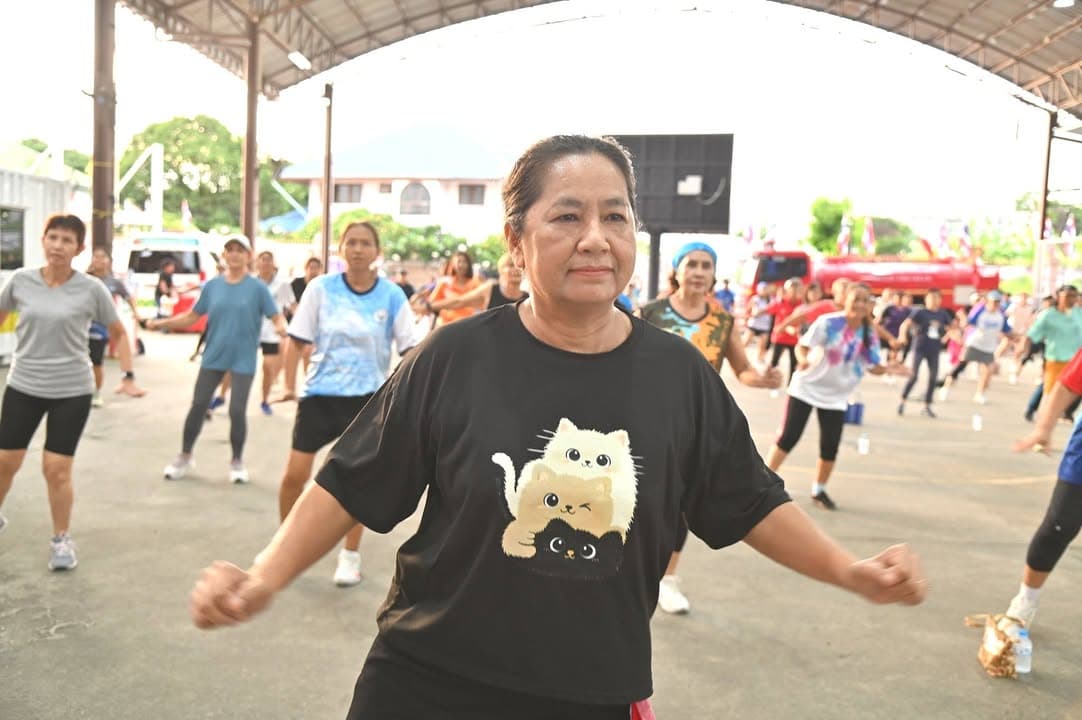 โครงการส่งเสริมสุขภาพประชาชนด้วยการออกกำลังกายเต้นแอโรบิก ประจำปี 2569 ภาพที่ 18