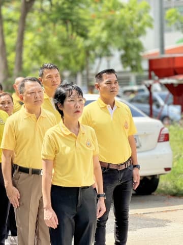 กิจกรรม เดิน วิ่ง ปั่น ธงตราสัญลักษณ์ งานเฉลิมพระเกียรติพระบาทสมเด็จพระเจ้าอยู่หัว ภาพที่ 4
