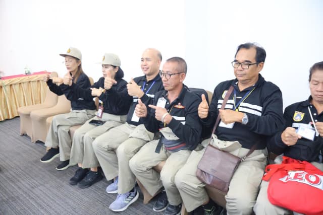 โครงการฝึกอบรมและทบทวนอาสาสมัครป้องกันภัยฝ่ายพลเรือน(อปพร)ประจำปี 2568 ภาพที่ 50