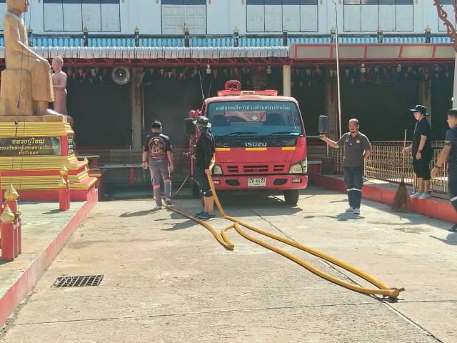 กิจกรรมบำเพ็ญประโยชน์ทำความสะอาด (Big Cleaning Day ) วัดบางรักน้อย ภาพที่ 9