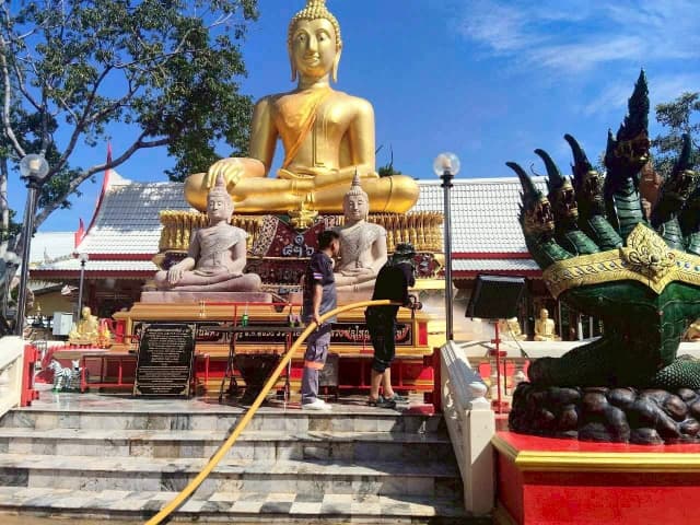 กิจกรรมบำเพ็ญประโยชน์ทำความสะอาด (Big Cleaning Day ) วัดบางรักน้อย ภาพที่ 2