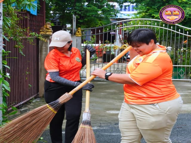 โครงการรณรงค์ส่งเสริมเพื่อรักษาสภาพแวดล้อมภายในตำบล ปรับปรุงภูมิทัศน์ บริเวณถนนซอยอนามัย - ศาลปู่ขุน หมู่ที่6 ภาพที่ 27