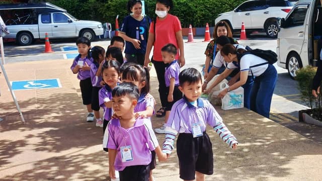 กิจกรรมทัศนศึกษาเพื่อพัฒนาคุณภาพผู้เรียน ภายใต้โครงการเงินอุดหนุนสำหรับสนับสนุนค่าใช้จ่ายในการจัดการศึกษาสำหรับศูนย์พัฒนาเด็กเล็ก (ศพด.) ภาพที่ 8