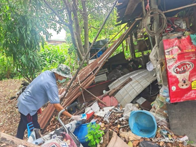 กิจกรรมรณรงค์ควบคุมและป้องกันโรคไข้เลือดออกในพื้นที่ตำบลบางรักน้อย ภาพที่ 16
