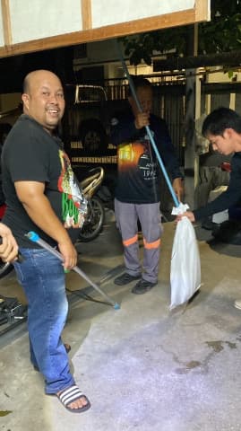 งานป้องกันและบรรเทาสาธารณภัย รับแจ้งเหตุจับสัตว์เลื้อยคลาน ภาพที่ 4